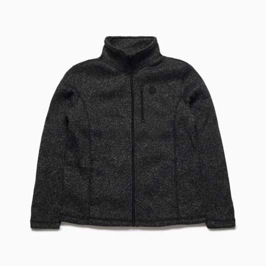 Campera Negro W SWEATER FLEECE FULL ZIP JACKET